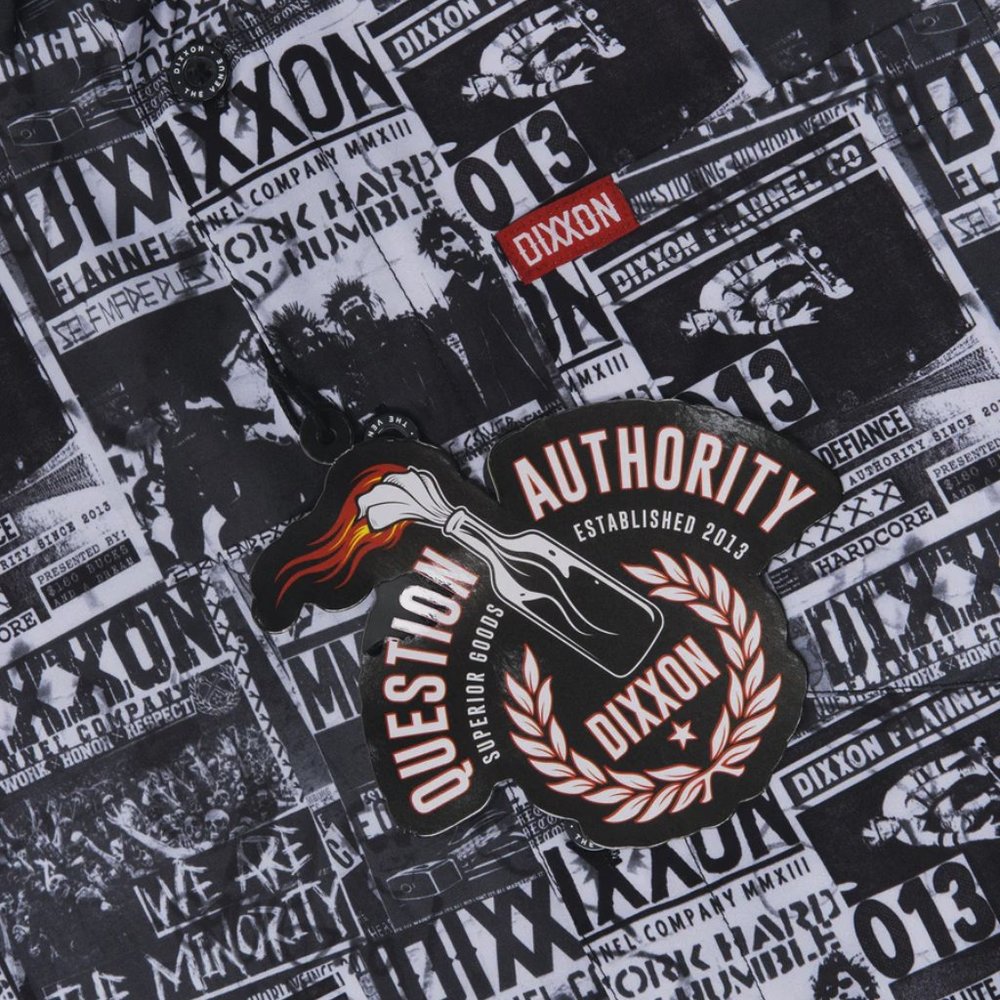 NWT Dixxon Flannel Venue Short Sleeve Concert Shirt (Various Sizes)